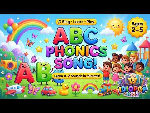 Still from the IDIOPOP KIDS ABC phonics song