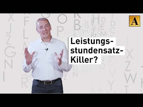 Mathias Leyer - Was sind Leistungsstundensatz-Killer?