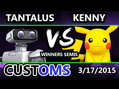 S@X Customs - VGBC | Tantalus (ROB) Vs. Kenny (Pikachu) Winners Semis - Super Smash Bros 4 Wii U