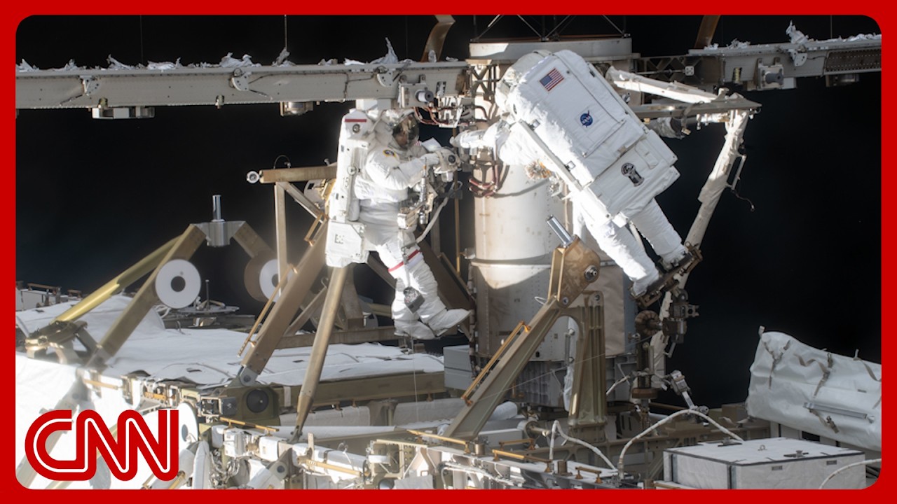 Live: NASA astronauts’ spacewalk to repair malfunctioning ISS equipment