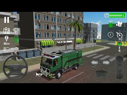 Fire Engine Simulator - New Truck Unlocked | Fire Truck Games - Android & IOS GamePlay Walkthrough
