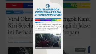 Viral Oknum Polisi Kepergok Pungli saat Razia Lalu Lintas, Kini Hadapi Propam Polda Metro Jaya