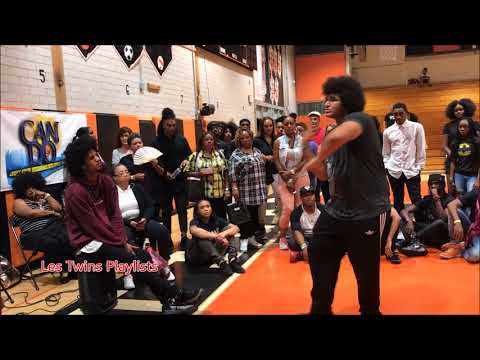 Larry Battles a Kid Cypher part 1| Les Twins Stop Drop Dance | Camden, NJ 8-26-17