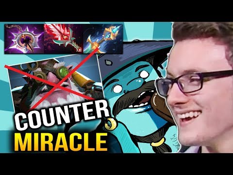 MIRACLE STORM SPIRIT Good Sniper Counter Dota 2