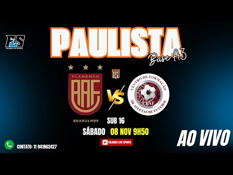 CAMPEONATO PAULISTA DE FUTSAL BASE A3 - AA FLAMENGO X CFAF SUB 16 - SEMI FINAL