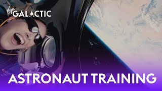 Virgin Galactic Astronaut Training