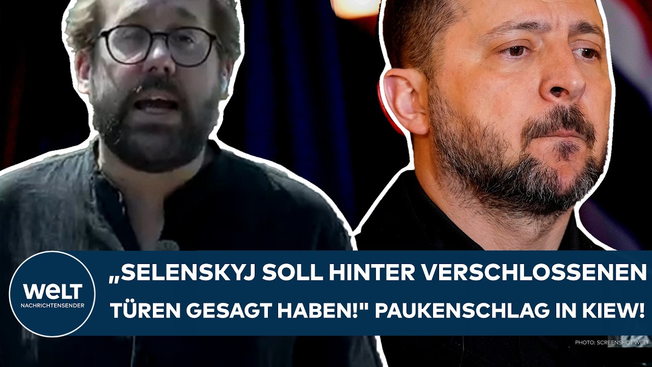 UKRAINE-KRIEG: Eklat in Kiew! "Und sie machen Selenskyj schwere Vorwürfe!"