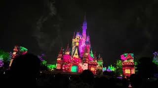 城部分だけ見れれば良い人向け　東京ディズニーランド　シンデレラ城　プロジェクションマッピング　Reach for the Stars  tokyo disney land