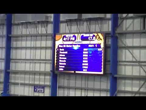NWCTF: Men's 60 M Hurdle Finals @ SDSU Indoor Classic 2019.