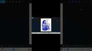 How did i create this ultra realistic blue sketch portrait using ai prompt #aiart #aiprompt #photo
