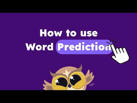 How to Use Word Prediction in Helperbird