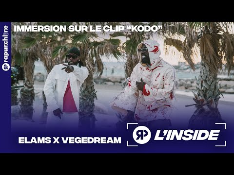Elams x Vegedream - Sur le tournage très festif du clip "Kodo" à Marseille - L'Inside