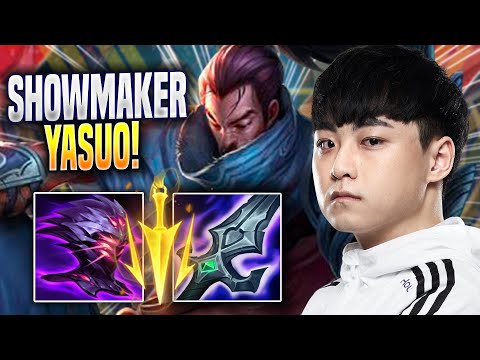 SHOWMAKER TRIES YASUO WITH NEW ITEMS! - DK ShowMaker Plays Yasuo MID vs Renekton! | Preseason 2023