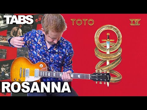 Toto - Rosanna | Guitar Cover | Keys Arr. For Guitar & Live Ending |