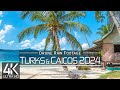 4K Drone RAW Footage This Is TURKS AND CAICOS 2024 Grand Turk PLS More UltraHD Stock Video