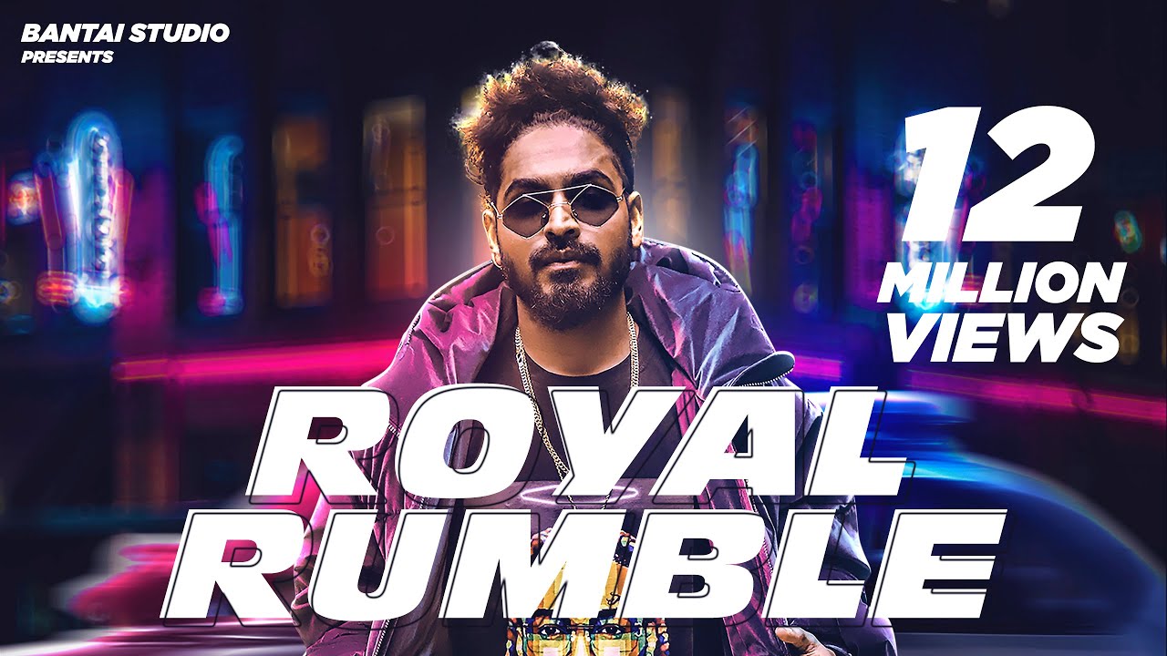 Royal Rumble Lyrics In English by Emiway Bantai