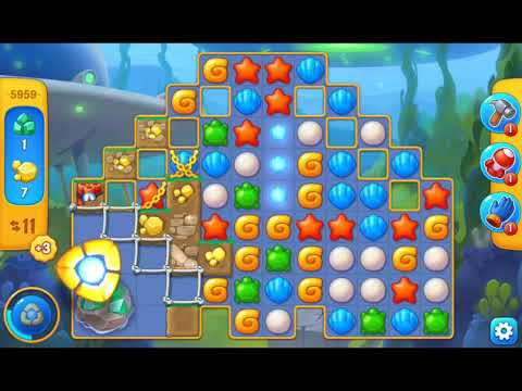 Fishdom 2021 - Level 5959   #playrix #fishdom #gaming