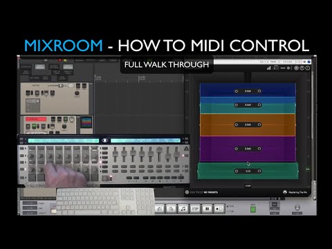 CONTROL FX SERIES - EQ "MIXROOM" plugin - HOW TO PROGRAM to a MIDI CONTROLLER