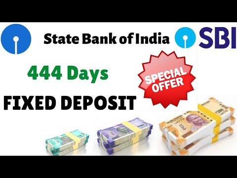 SBI bank 444 days fd scheme | sbi bank amrit vrishti fixed deposit interest rate 2024 Aug