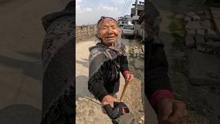 Meeting local Apatani Tattooed Woman 😍 #apatani #india #indiatrip #indiatravel #zirovalley