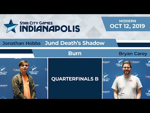 SCGINDY: Quarterfinals B - Jonathan Hobbs vs Bryan Carey | Modern