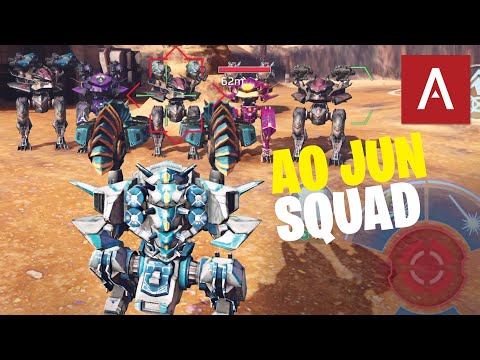 🔴 War Robots - Ao Jun Squad With Clan VØX WR Live Stream Gameplay