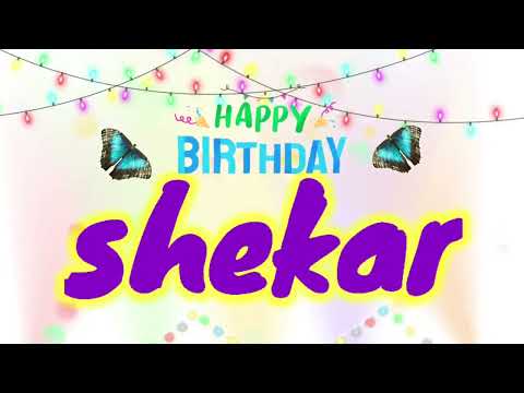 Happy Birthday shekhar WhatsApp status super highlight video Telugu supr