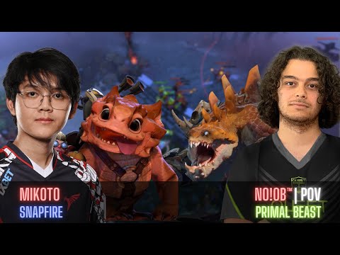No!ob™ POV: Quest.No!ob™ (Primal Beast) vs. TLN.Mikoto (Snapfire) (ID: 7256043942)