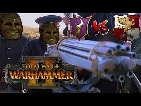 HANDGUNNER META? Dark Elves vs Empire - Total War Warhammer 2