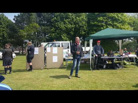 Final presentation Cowes youth fc runners up