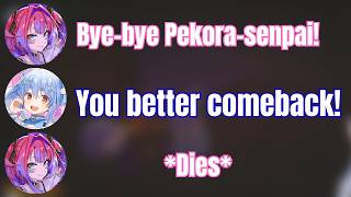 Vivi Tries To Leave Pekora And Got Karma Instead