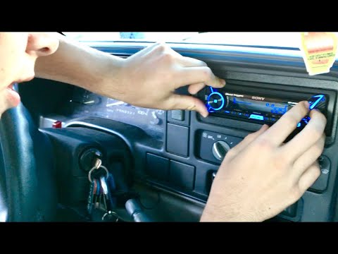 95 to 98 GM Truck Stereo Installation