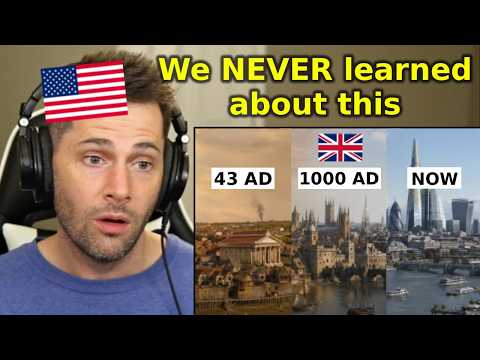 American Reacts to the Entire History of London