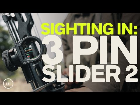 How to: Sight in Slider 2 - Horizontal 3 pin