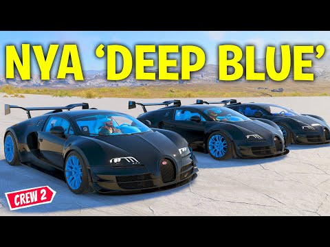 THE CREW 2 - VI VANN NYA BUGATTI VEYRON DEEP BLUE EDITION! *NYTT SPEED RECORD 524KM/H*