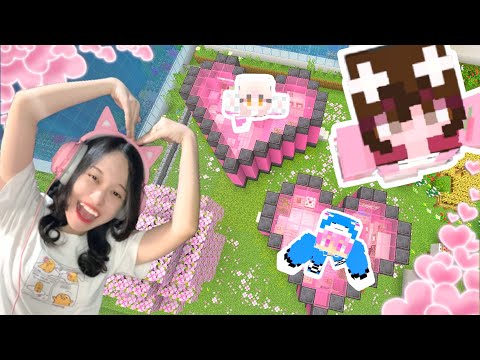 Decorating Love's House with Atun & Momon! [Minecraft Indonesia]