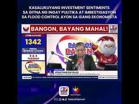Isyu ng korapsyon, nagkaroon ng epekto sa paglago ng ekonomiya ng Pilipinas
