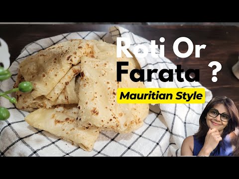 Forever Flaky And Soft Mauritian Farata | Roti | Just You Flour And Water