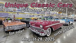 Download the video "CLASSIC CARS FOR SALE !! Unique Classic Cars August 28 2025 - muscle cars - hot rods - trucks"