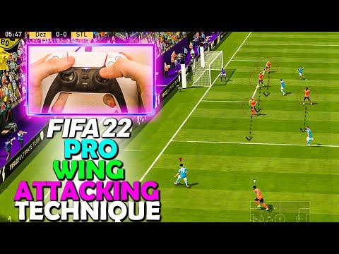 This PRO ATTACKING TIP is GAME CHANGING in FIFA 22 | PRO WING PLAY TECHNIQUE | FIFA 22 TUTORIAL