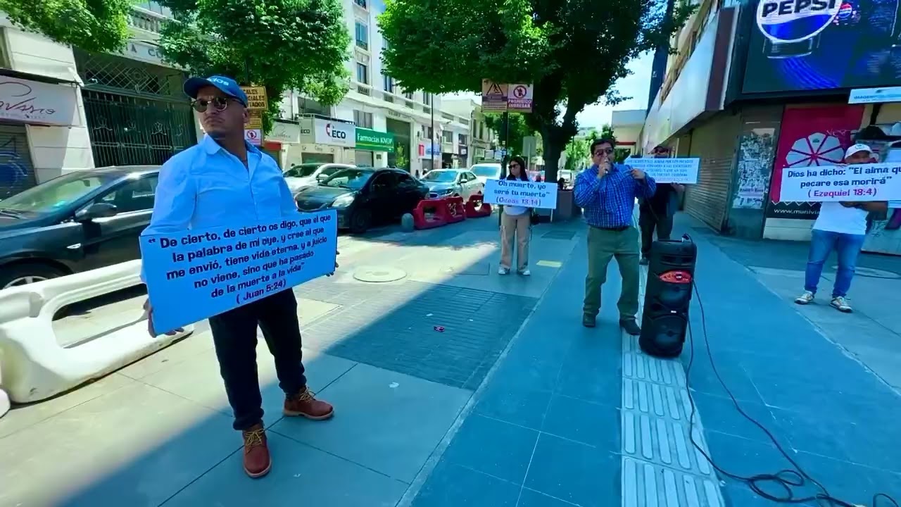 EXPONIENDO LA CONDICIÓN DE TODO SER HUMANO ANTE DIOS Y PREDICANDO EL EVANGELIO DE NUESTRA SALVACIÓN.