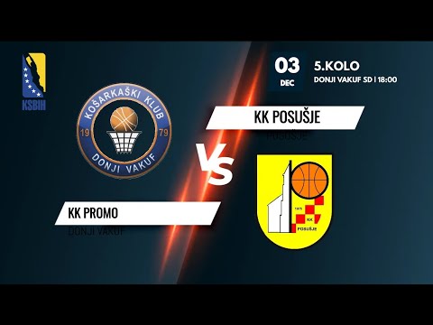 KK Promo vs  KK Posušje - 5. kolo - KSBIH - 2022/2023