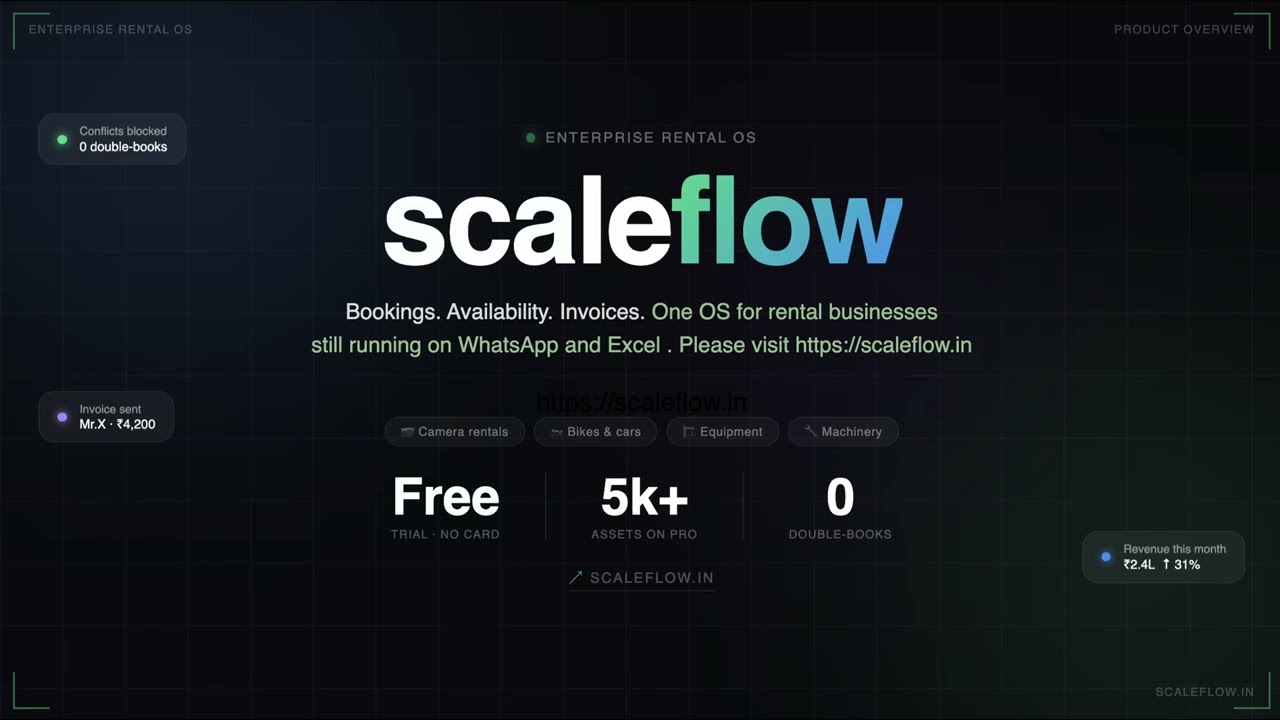 Scaleflow Quick Demo