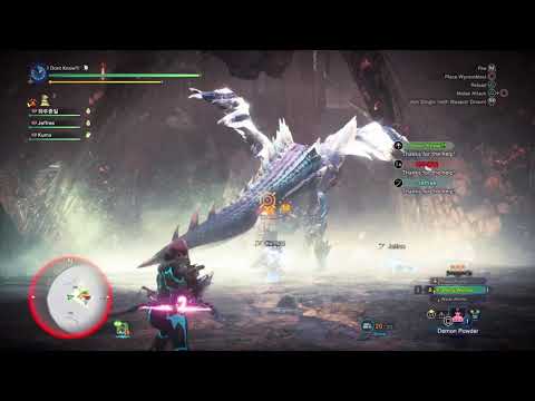 Monster Hunter: World-Alatreon  light bowgun randoms