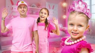 Only Pink Food and Toys for Dasha? Fun Color Story