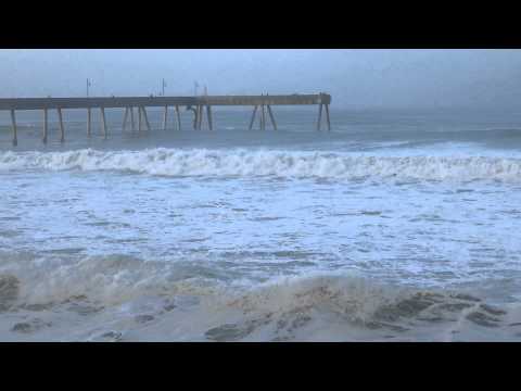 Pacifica Pier Tuesday Morning lead up to king tide.