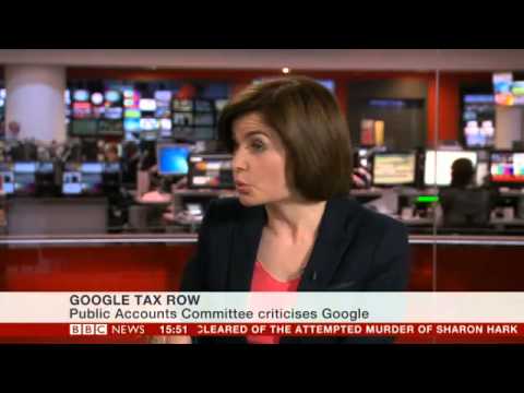 Rita Clifton on BBC News - Google Tax Row