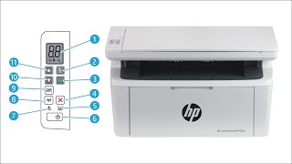 Hp laser jet Pro MFP M29w test print , Wi-Fi Setting