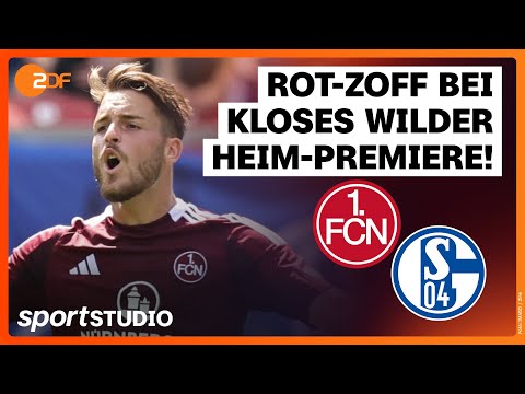 1. FC Nürnberg – FC Schalke 04 | 2. Bundesliga, 2. Spieltag Saison 2024/25 | sportstudio