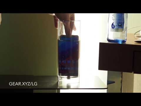 LG G6 water-resistance test